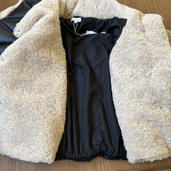 NWT Heartloom Bomber Puffer Jacket Black Size Medium - Picture 9 of 9